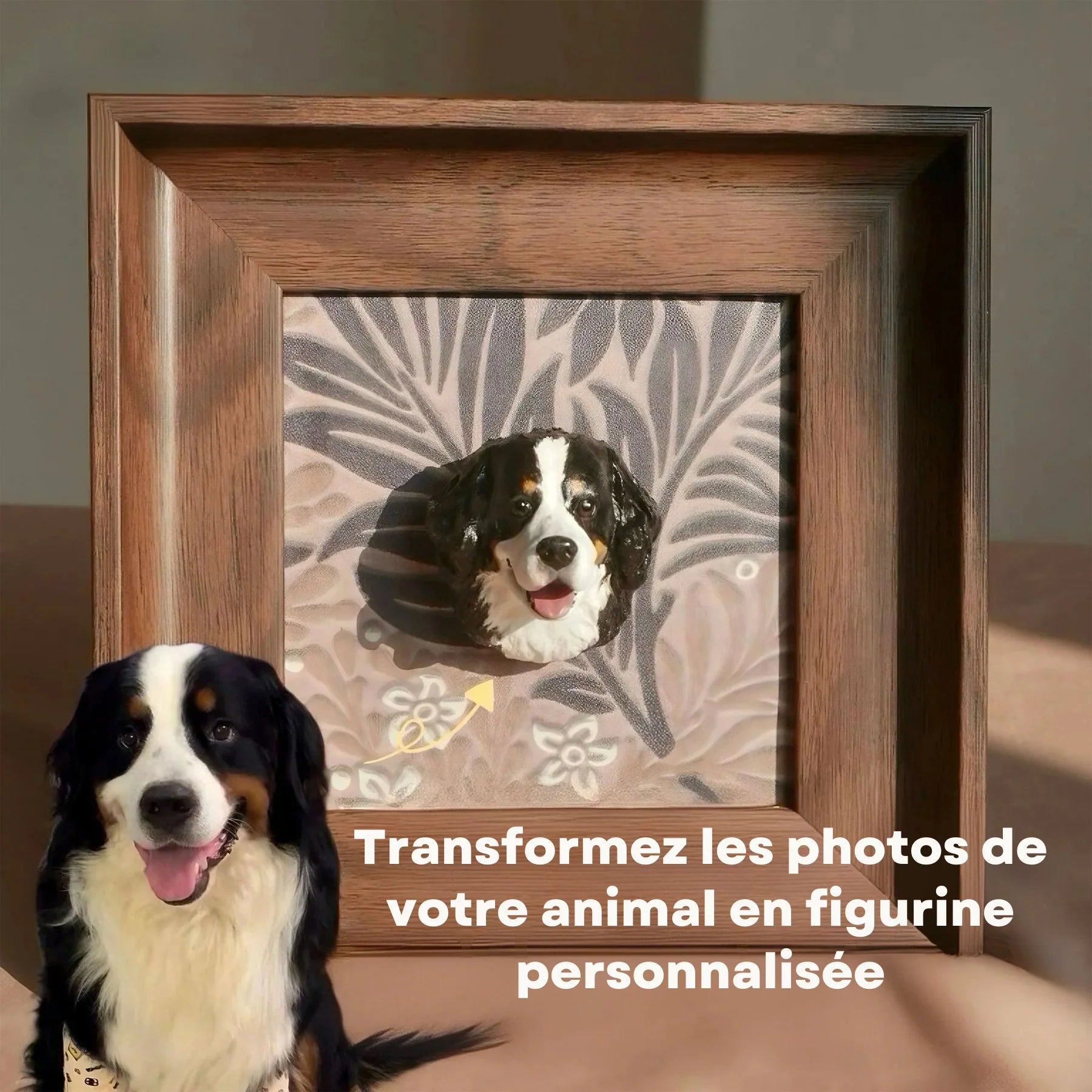 Figurine Animale 3D Magnétique Personnalisée - Univers des Animaux