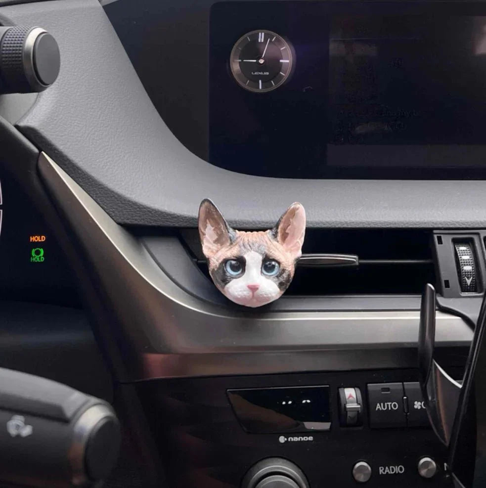Clip de fixation magnétique pour voiture - Univers des Animaux