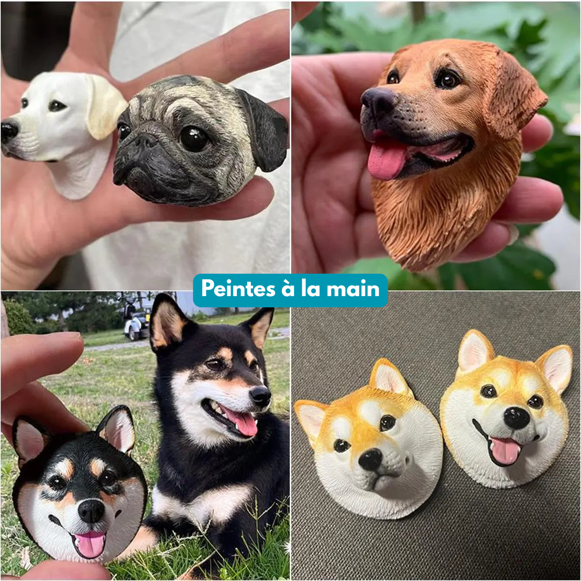 Figurine Animale Magnétique Personnalisée 3D - Univers des Animaux